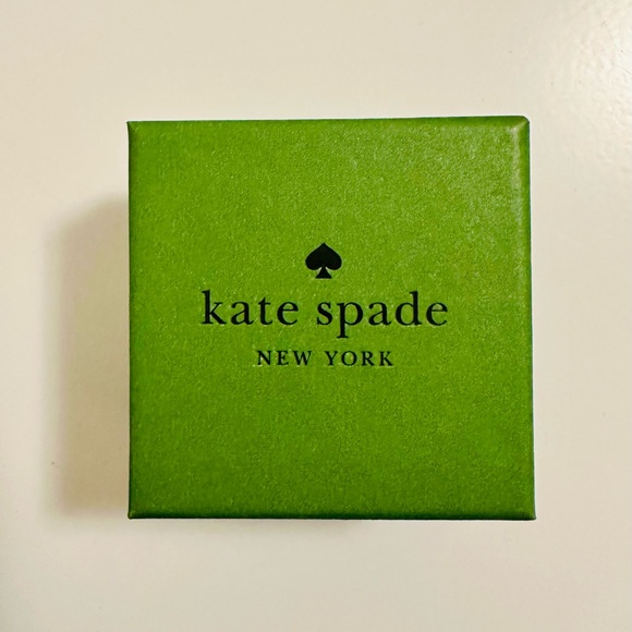 Kate Spade Green Cubic Zirconia Earrings. Brand New in Box - Picture 2 of 7